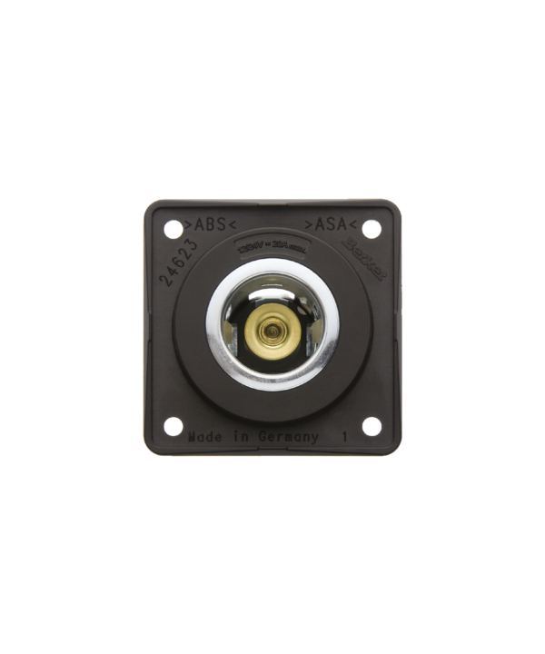 Philippi 609457151 - Berker Mini - Cigarette Lighter Socket Outlet Without Cover - Brown - ZDoD 12/24