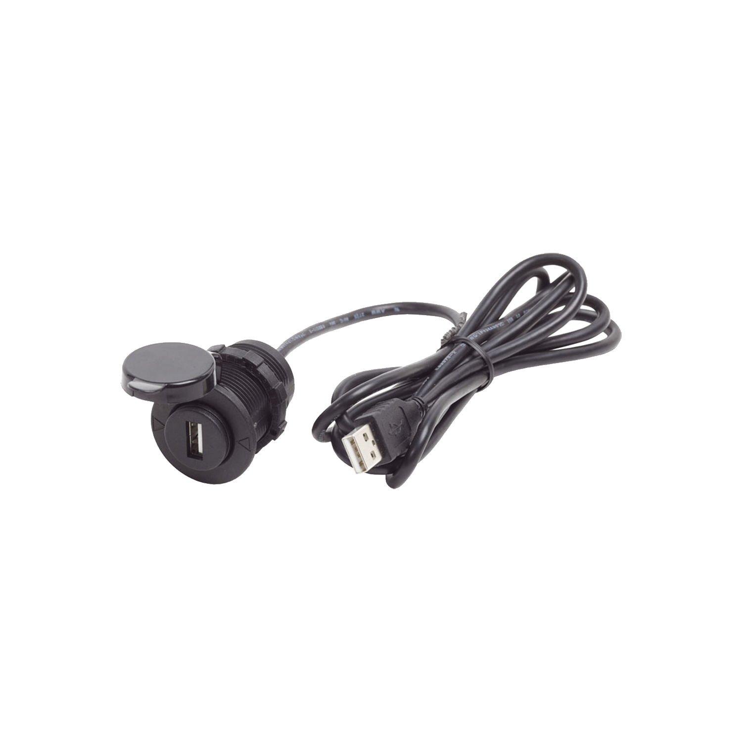 Philippi 700121044 - USB Feed Through Socket With Cap And USB (UPS)