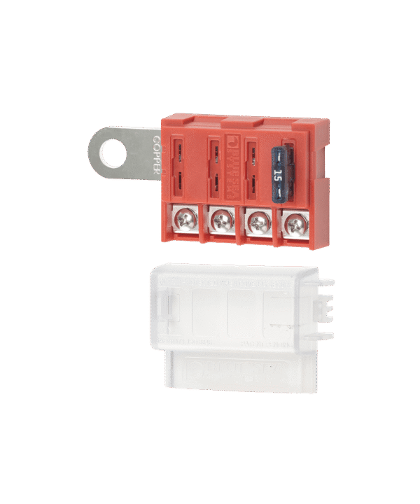 Philippi 700125023 - Fuse Holder For Battery Terminal, 4-way BS 5023