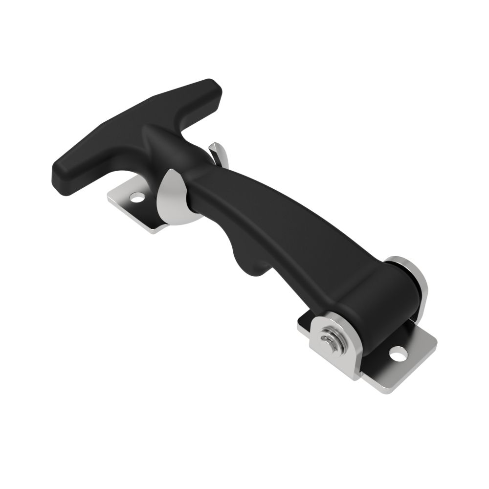 Southco Flexible Draw Latch, 71 Series, Steel Hardware, R style keeper