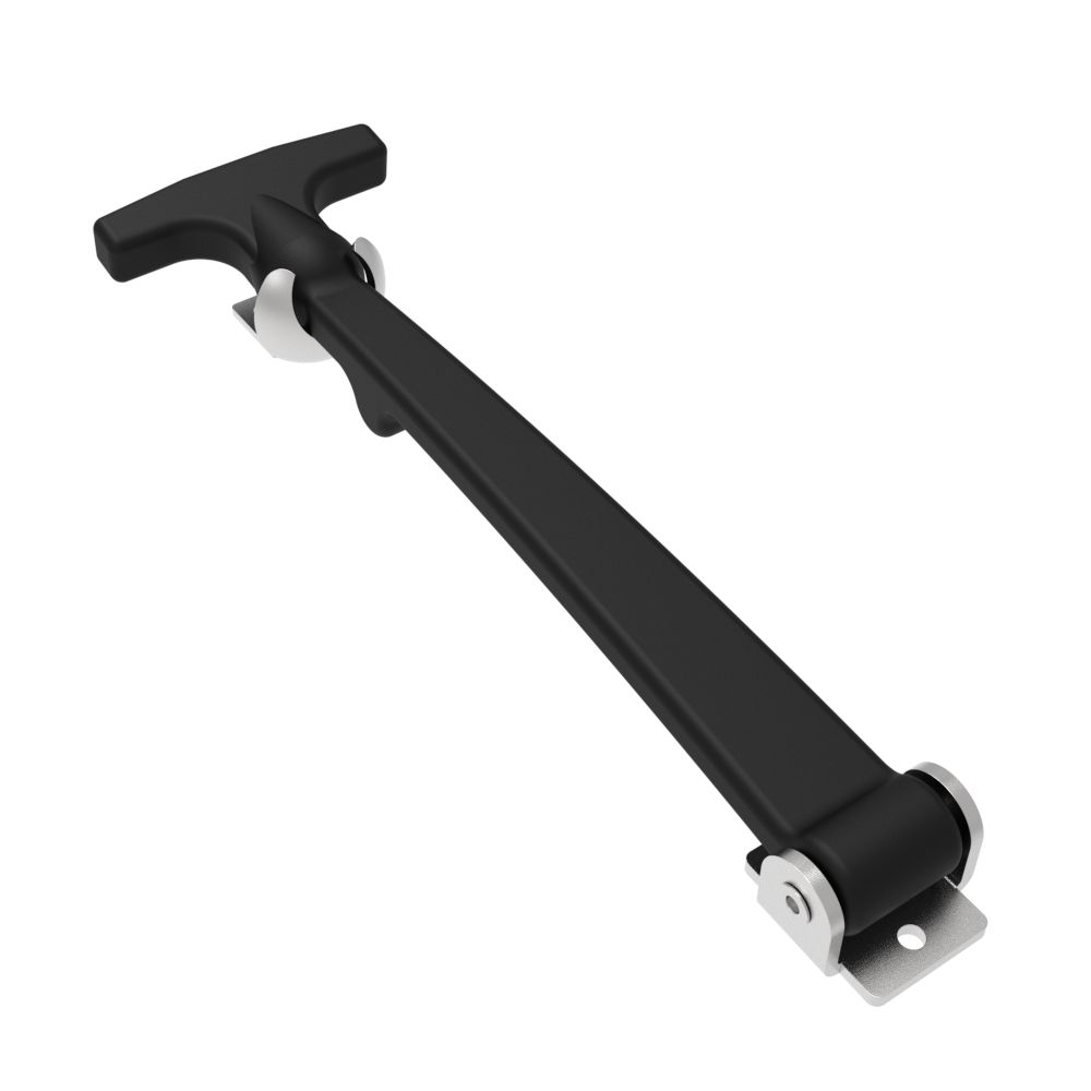 Southco Flexible Draw Latch, 130 Series, Stainless Steel Hardware, R style keeper