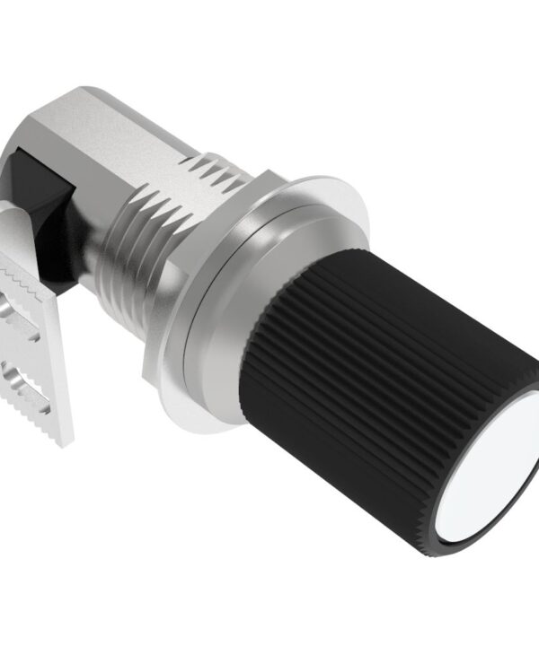 Southco Push-to-Close Latch, Small Size, No Restriction, Zinc Alloy, Chrome Plated, Polished
