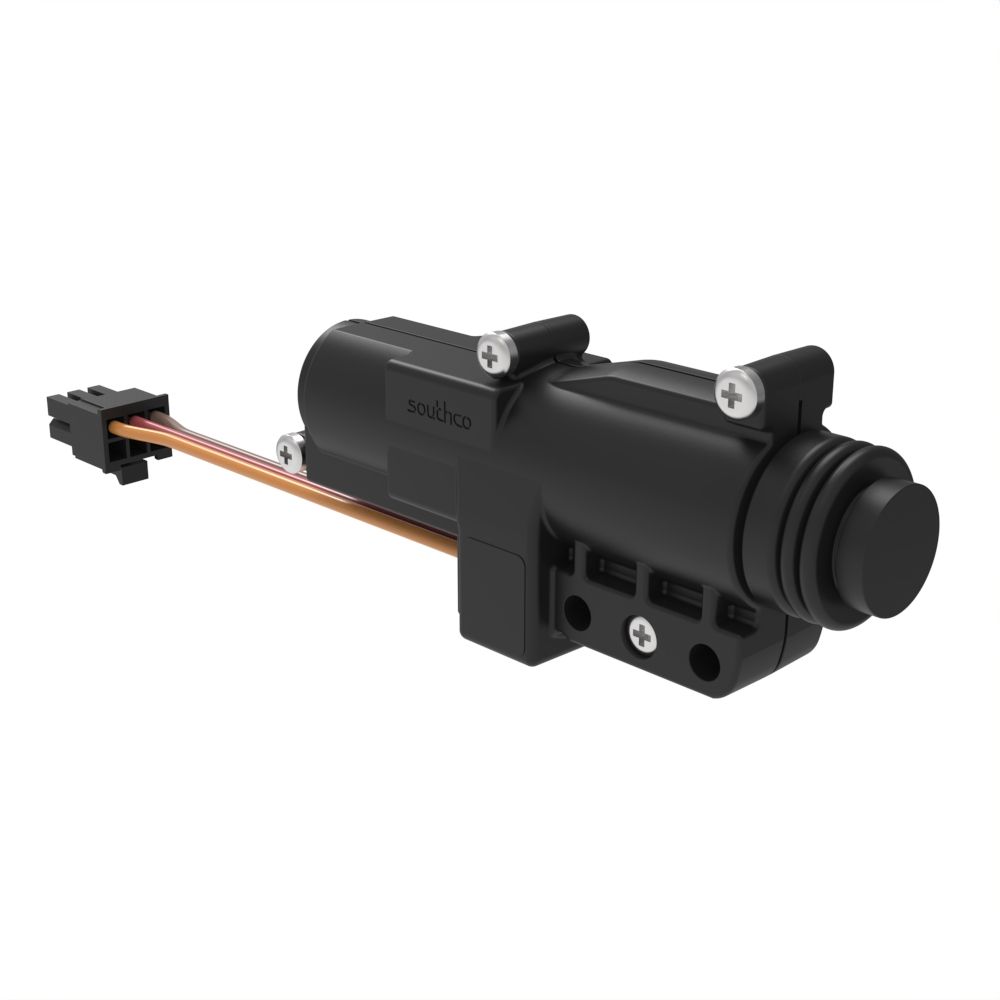 Southco Electronic Actuator, 12 Volt Stripped and Tinned, IP67, Extend and Release, Bulk Packaged