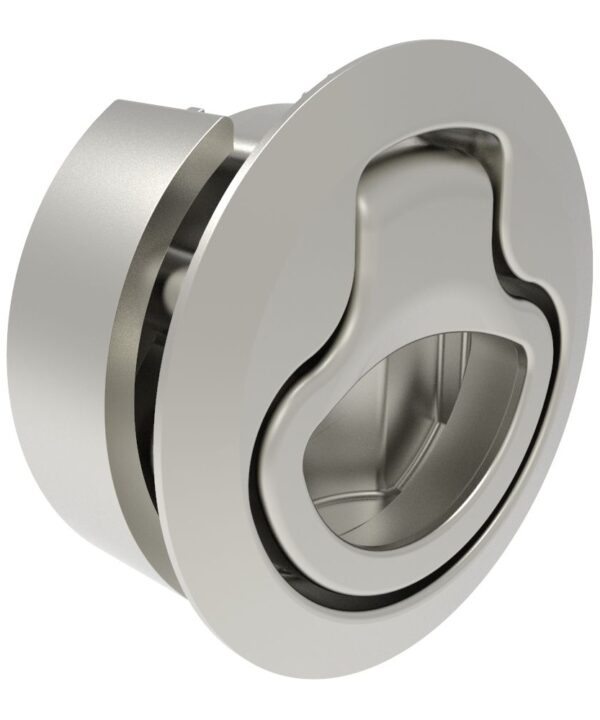 Southco Actuator, No Restriction, Large Size, 316 Stainless Steel, Electropolished, Bright