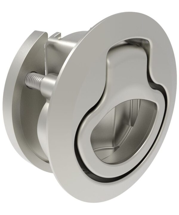 Southco Actuator, No Restriction, Large Size, 316 Stainless Steel, Electropolished, Bright