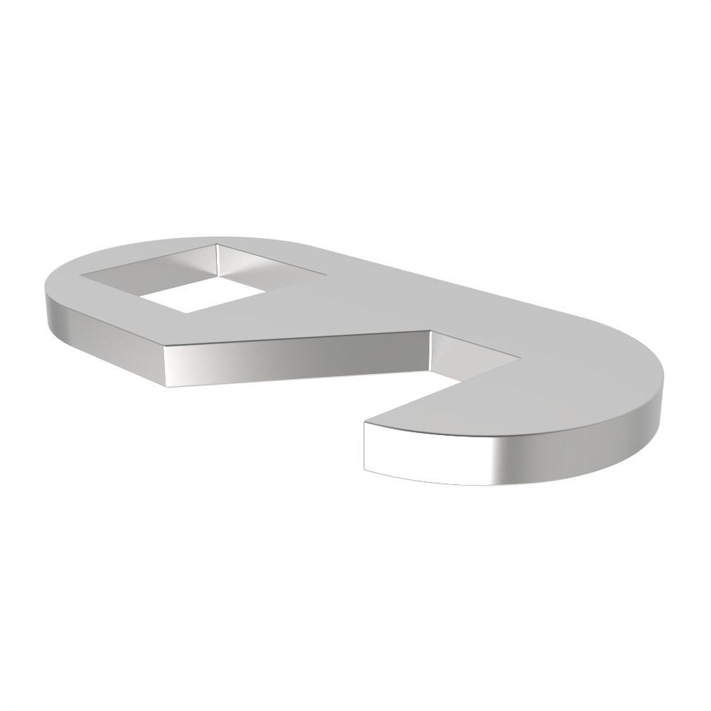 Southco Cam Lock Cam, Steel, Zinc plated