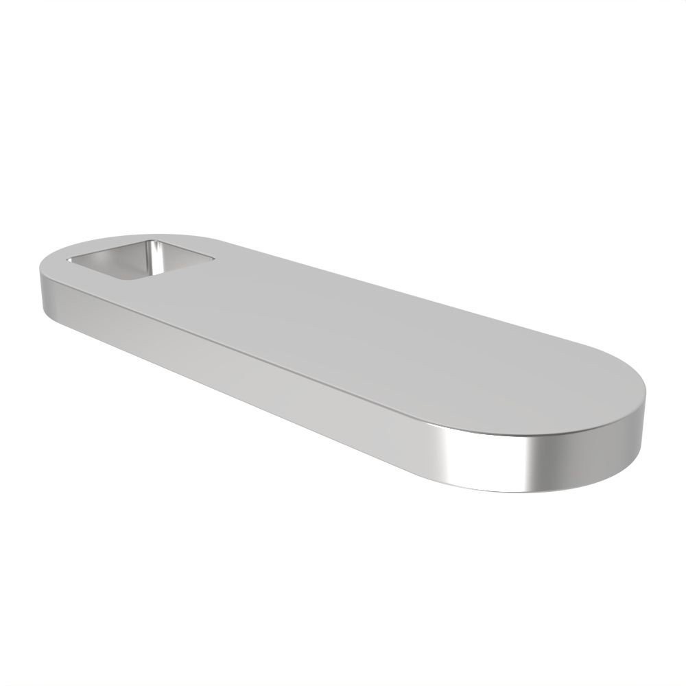 Southco Cam Lock Cam, Steel, Zinc plated