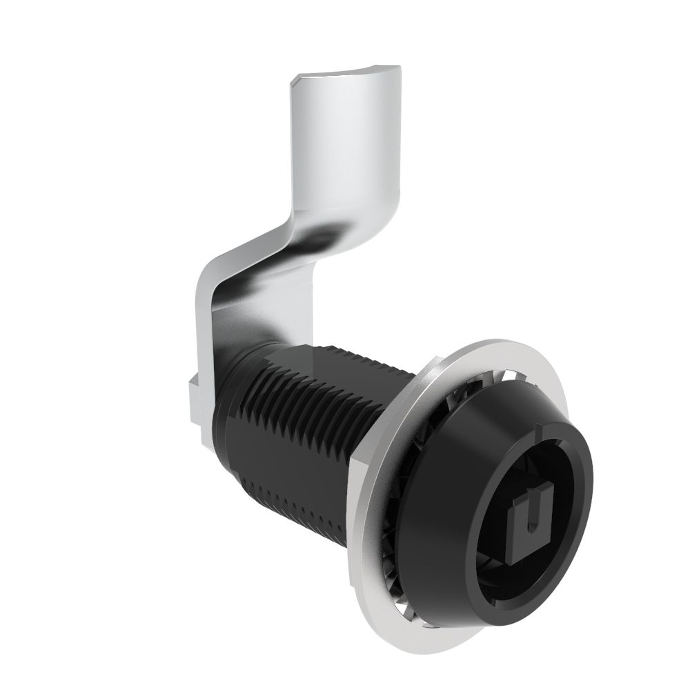 Southco VISE ACTION® Compression Latch, Large Size, Railway Standard, Aluminum Alloy, Hard Anodized, Black, 24 mm (0.94 in) Grip