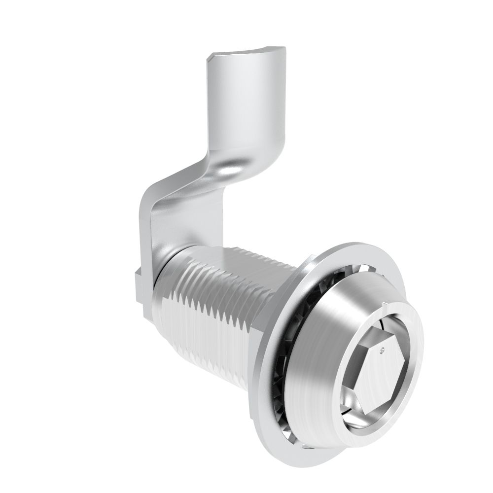 Southco VISE ACTION® Compression Latch, Large Size, Bellcore 216, Aluminum Alloy, Powder Coated, Clear, 24 mm (0.94 in) Grip