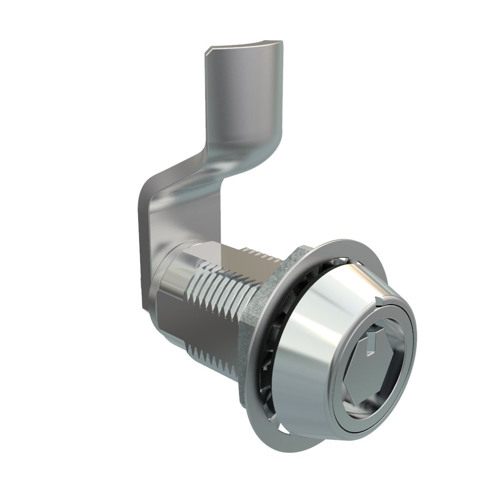Southco VISE ACTION® Compression Latch, Large Size, Bellcore 216, Zinc Alloy, Chrome Plated, Bright, 19 mm (0.75 in) Grip