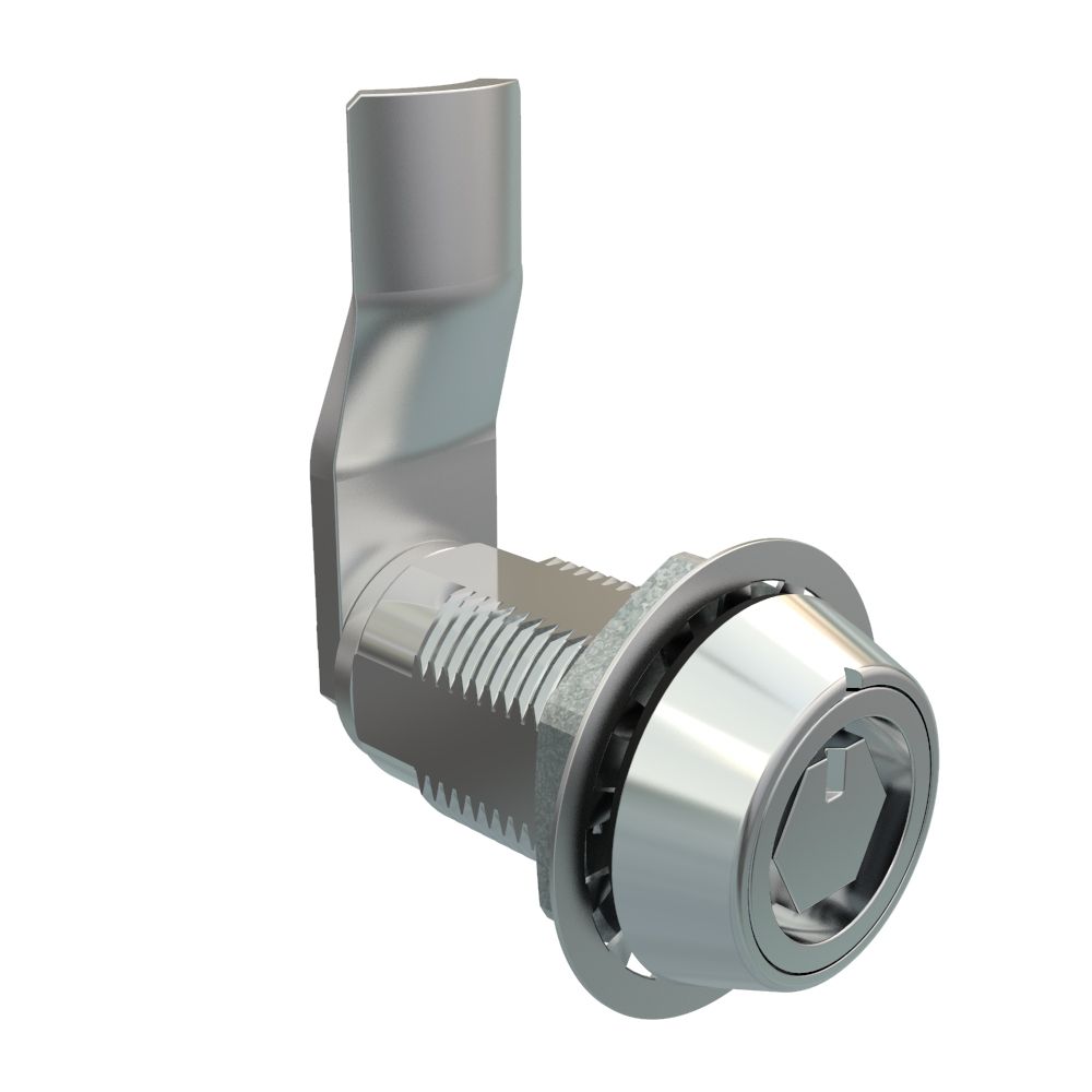 Southco VISE ACTION® Compression Latch, Large Size, Bellcore 216, Zinc Alloy, Chrome Plated, Bright, 29 mm (1.14 in) Grip