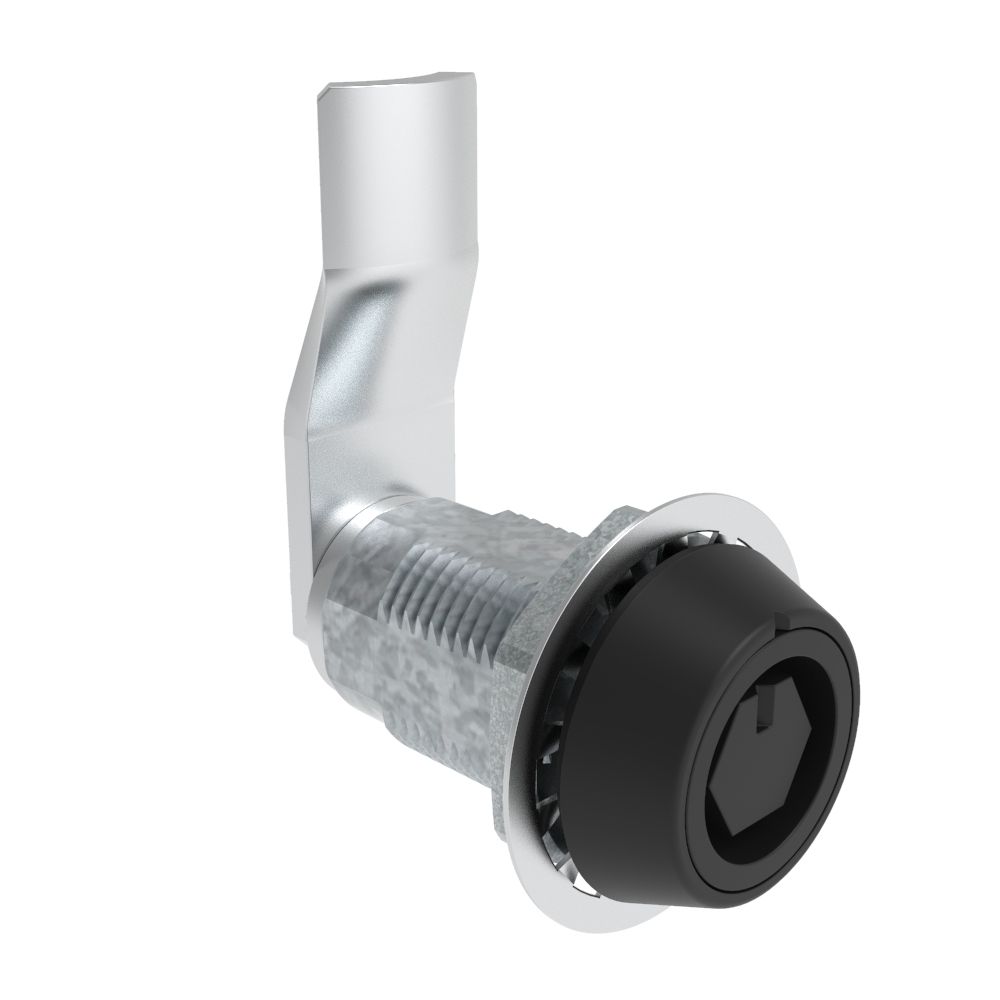 Southco VISE ACTION® Compression Latch, Large Size, Bellcore 216, Zinc Alloy, Powder Coated, Black, 27 mm (1.06 in) Grip