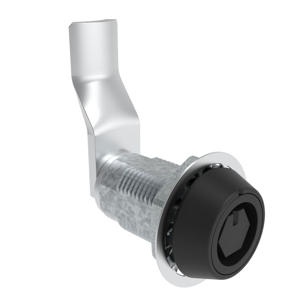 Southco VISE ACTION® Compression Latch, Large Size, Bellcore 216, Zinc Alloy, Powder Coated, Black, 39 mm (1.54 in) Grip
