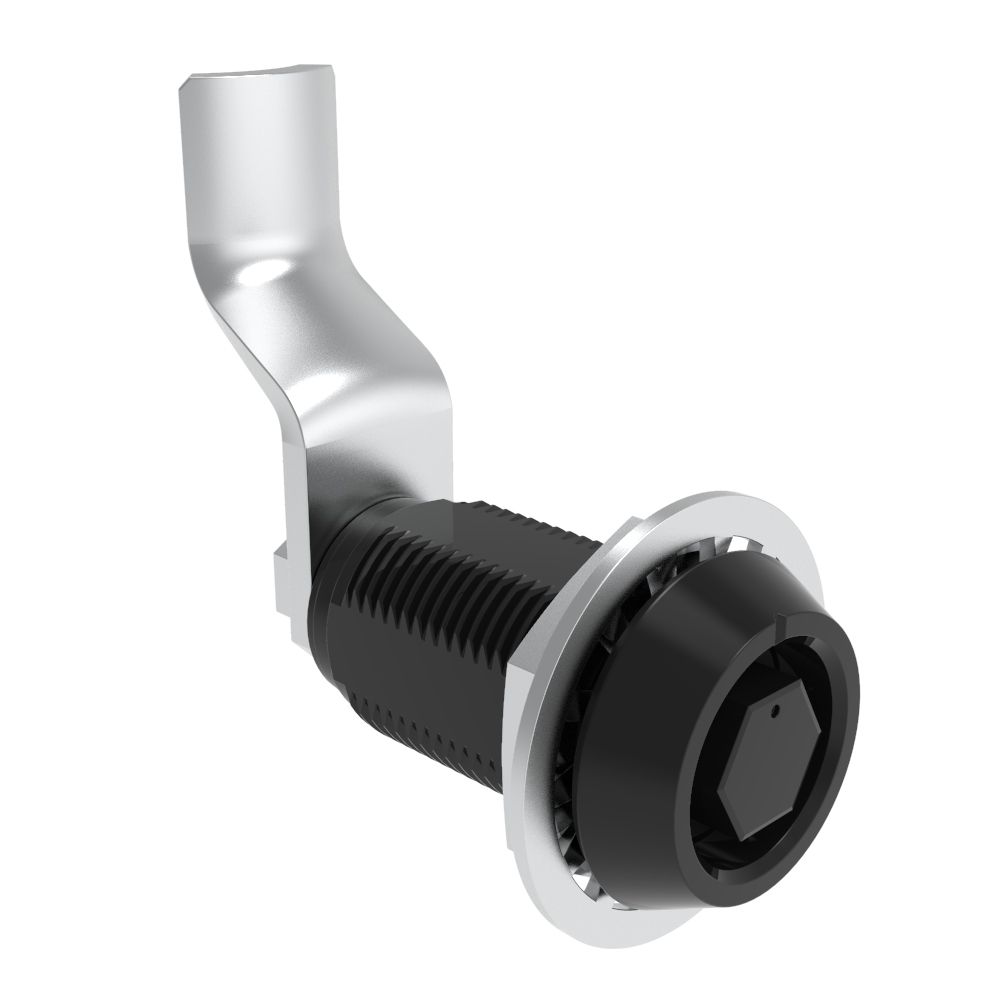 Southco VISE ACTION® Compression Latch, Large Size, Bellcore 216, Aluminum Alloy, Hard Anodized, Black, 46 mm (1.81 in) Grip