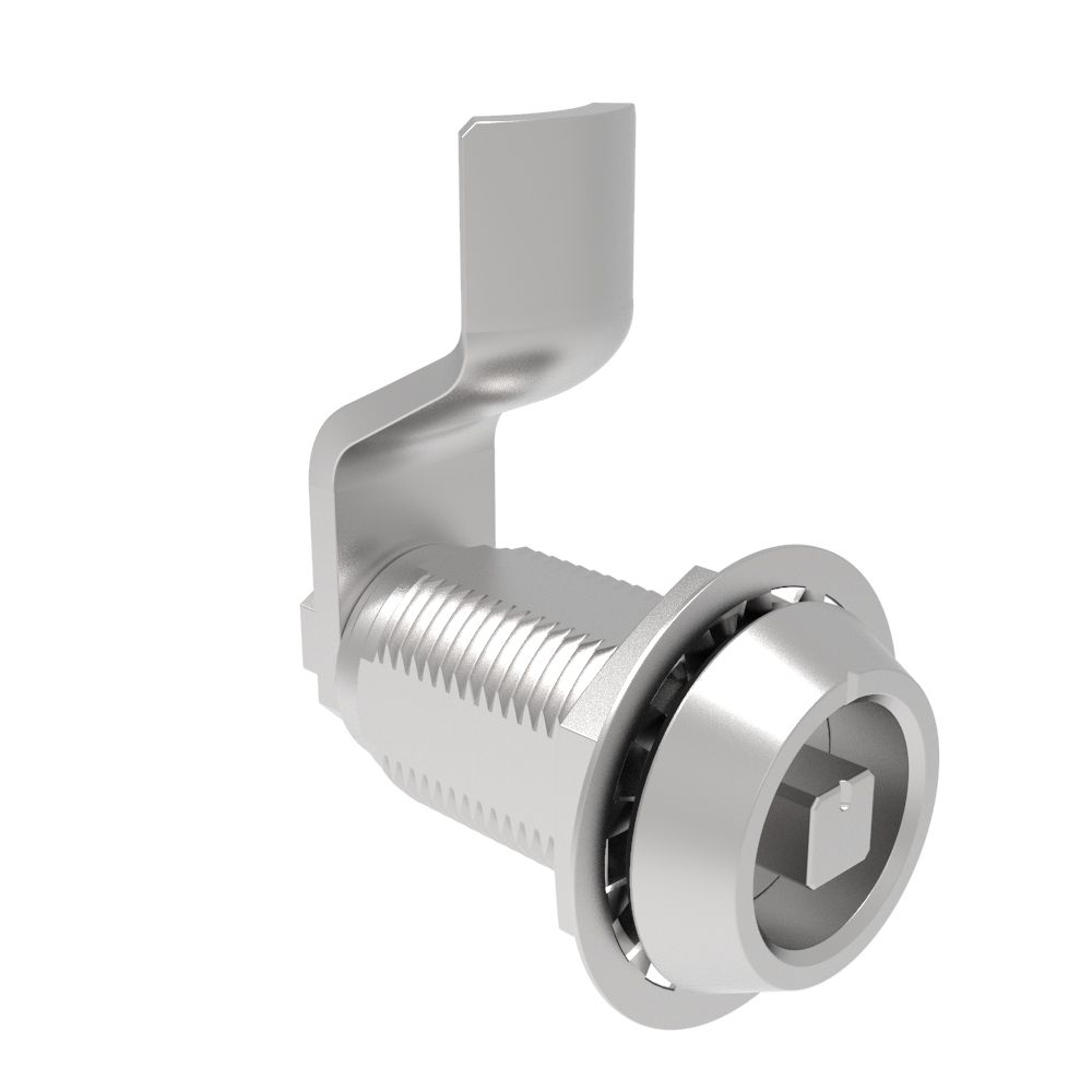 Southco VISE ACTION® Compression Latch, Large Size, 7 mm Square, Stainless Steel, Passivated, 22 mm (0.87 in) Grip