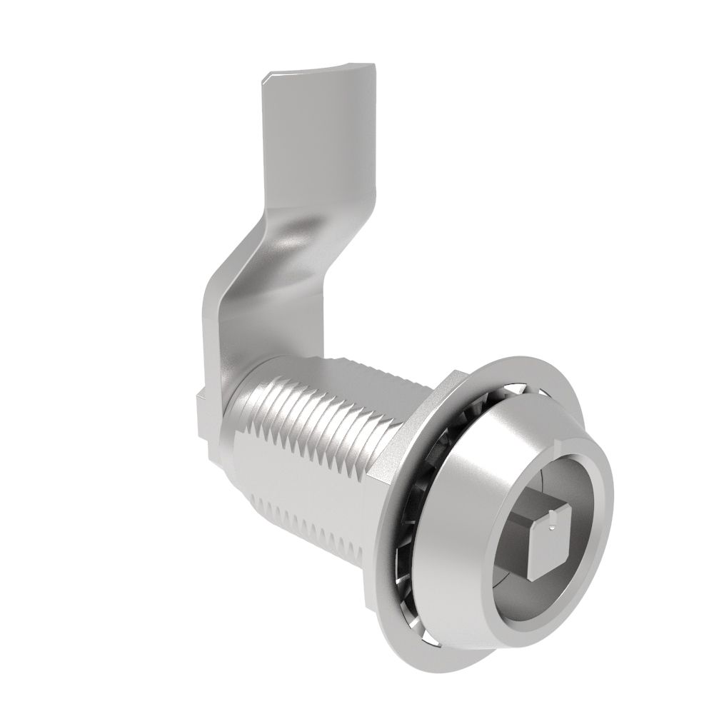 Southco VISE ACTION® Compression Latch, Large Size, 7 mm Square, Stainless Steel, Passivated, 28 mm (1.1 in) Grip