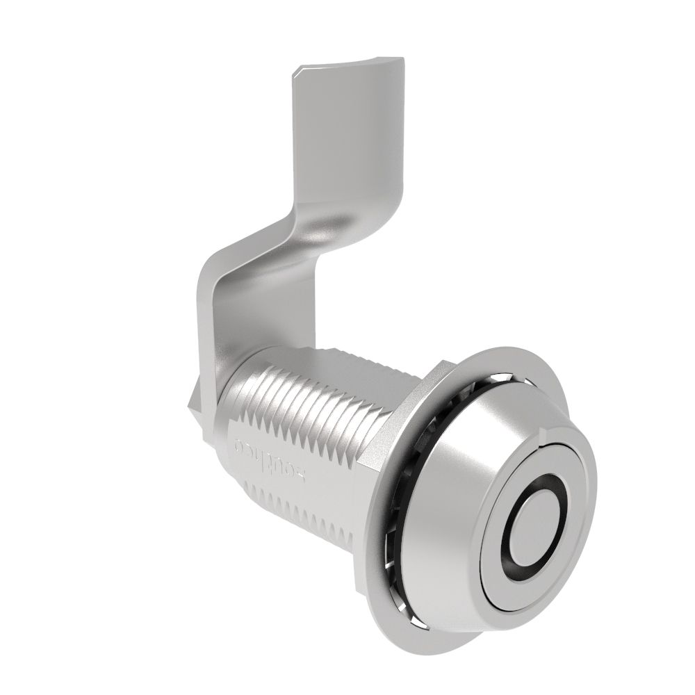 Southco VISE ACTION® Compression Latch, Large Size, Southco® Tubular Key, Stainless Steel, Passivated, 24 mm (0.94 in) Grip