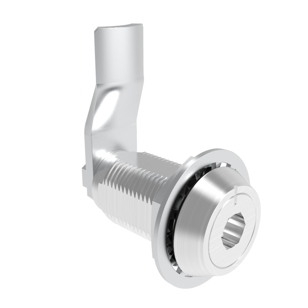 Southco VISE ACTION® Compression Latch, Large Size, 8 mm Hex Recess, Aluminum Alloy, Powder Coated, Clear, 36 mm (1.42 in) Grip