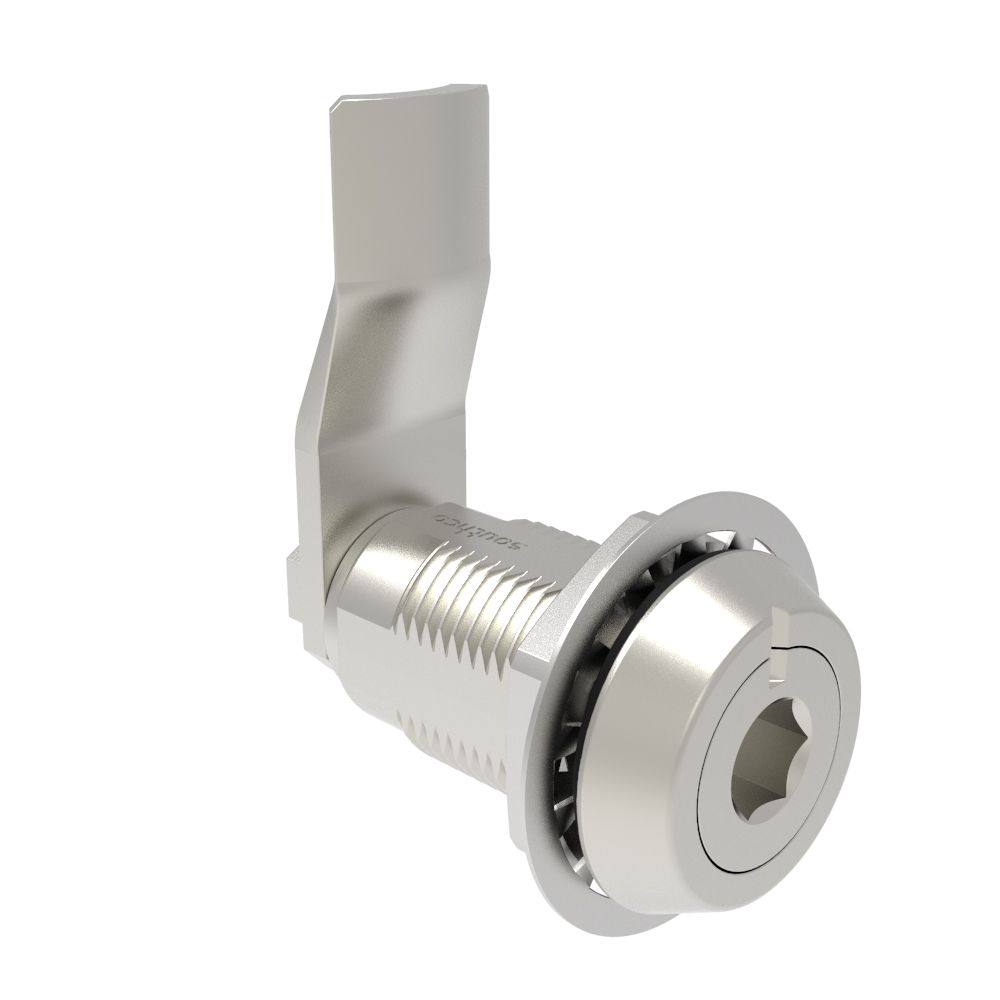 Southco VISE ACTION® Compression Latch, Large Size, 8 mm Hex Recess, Stainless Steel, Electropolished, 29 mm (1.14 in) Grip