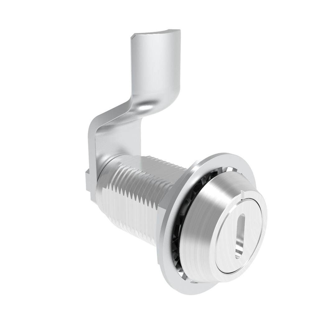Southco VISE ACTION® Compression Latch, Large Size, Slotted Recess, Aluminum Alloy, Powder Coated, Clear, 20 mm (0.79 in) Grip