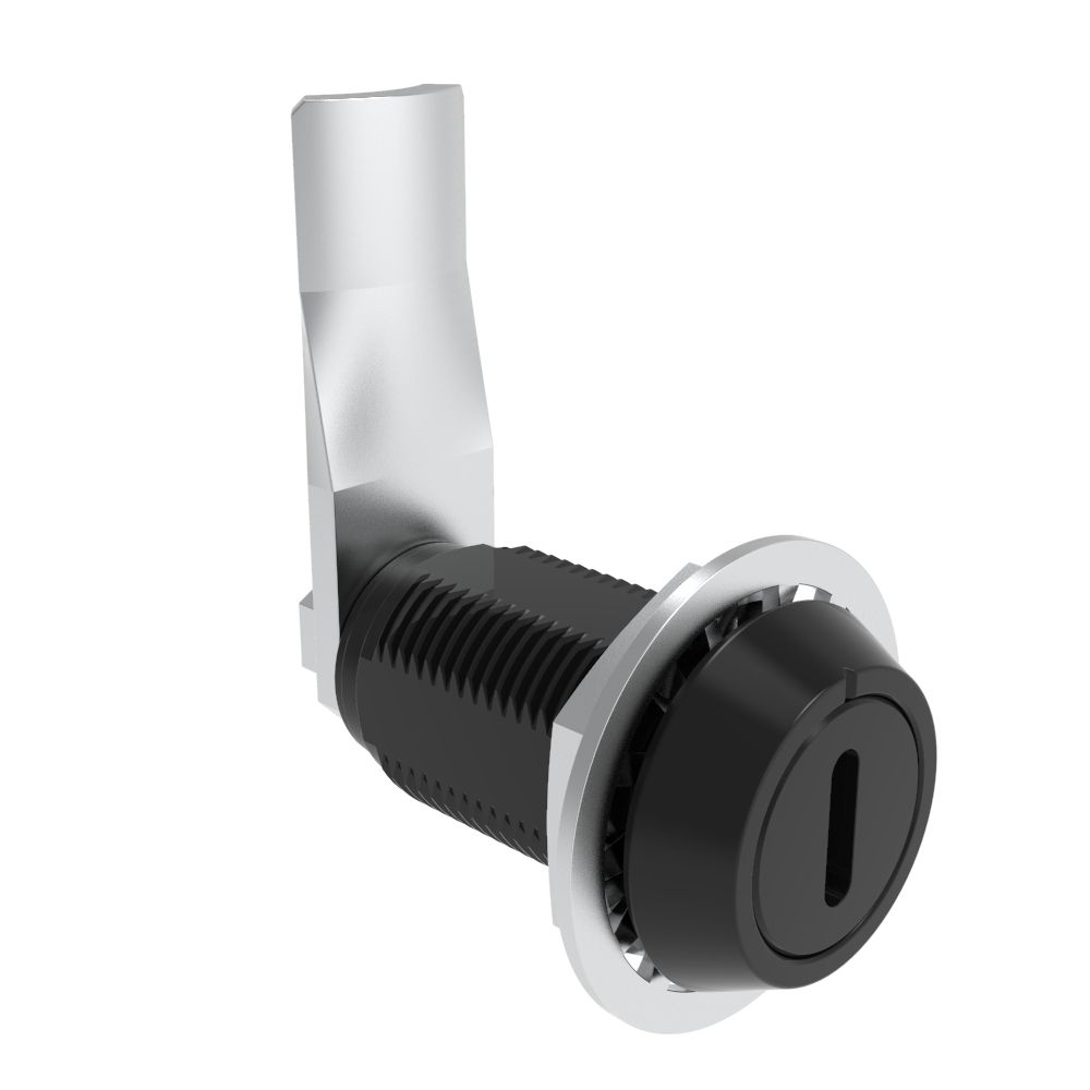 Southco VISE ACTION® Compression Latch, Large Size, Slotted Recess, Aluminum Alloy, Hard Anodized, Black, 38 mm (1.5 in) Grip