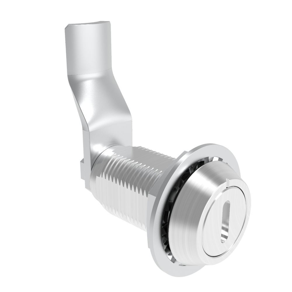 Southco VISE ACTION® Compression Latch, Large Size, Slotted Recess, Aluminum Alloy, Powder Coated, Clear, 40 mm (1.57 in) Grip