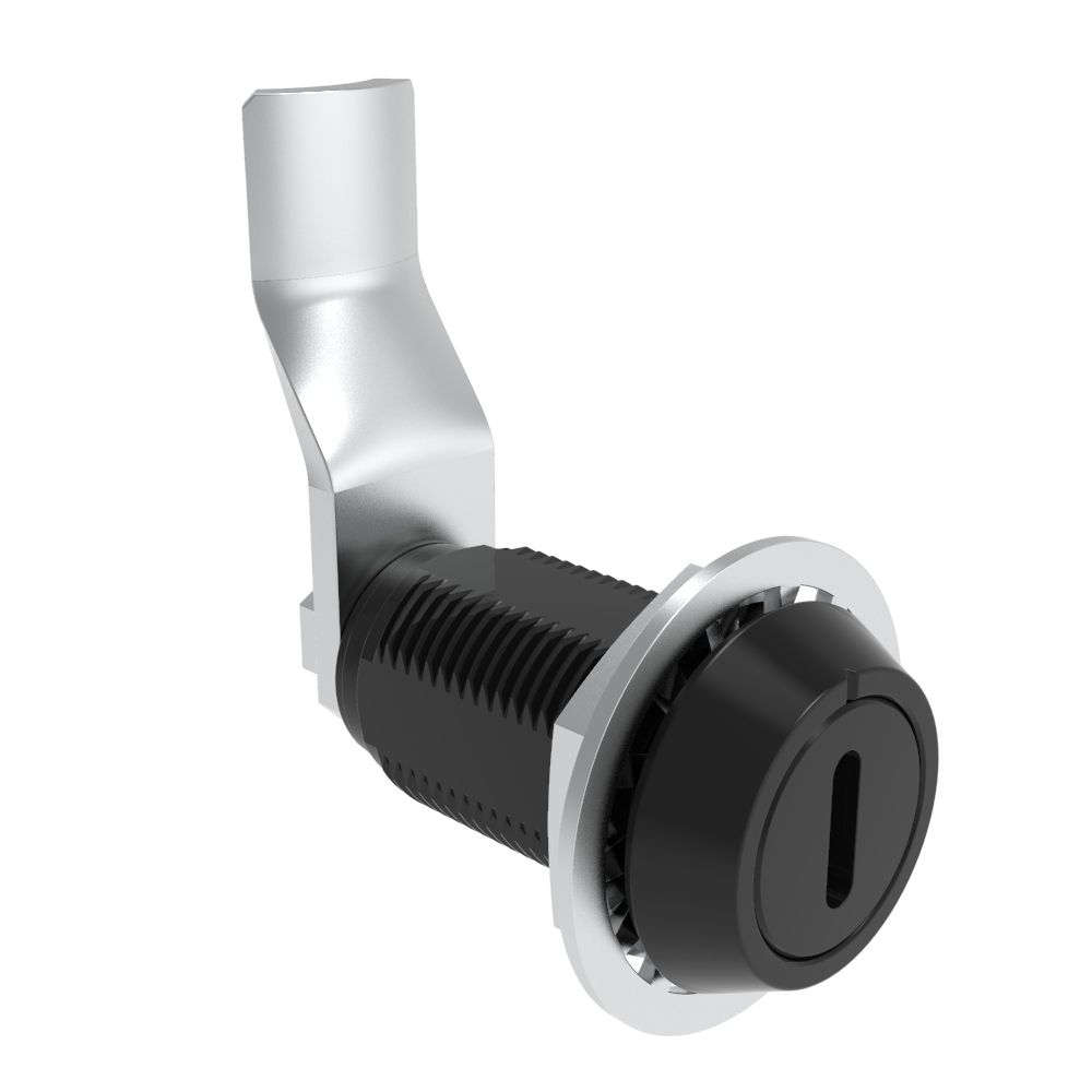 Southco VISE ACTION® Compression Latch, Large Size, Slotted Recess, Aluminum Alloy, Hard Anodized, Black, 40 mm (1.57 in) Grip