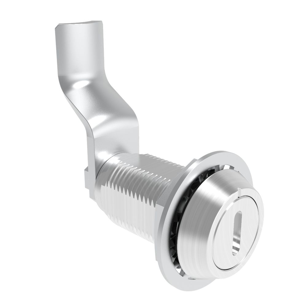 Southco VISE ACTION® Compression Latch, Large Size, Slotted Recess, Aluminum Alloy, Powder Coated, Clear, 46 mm (1.81 in) Grip