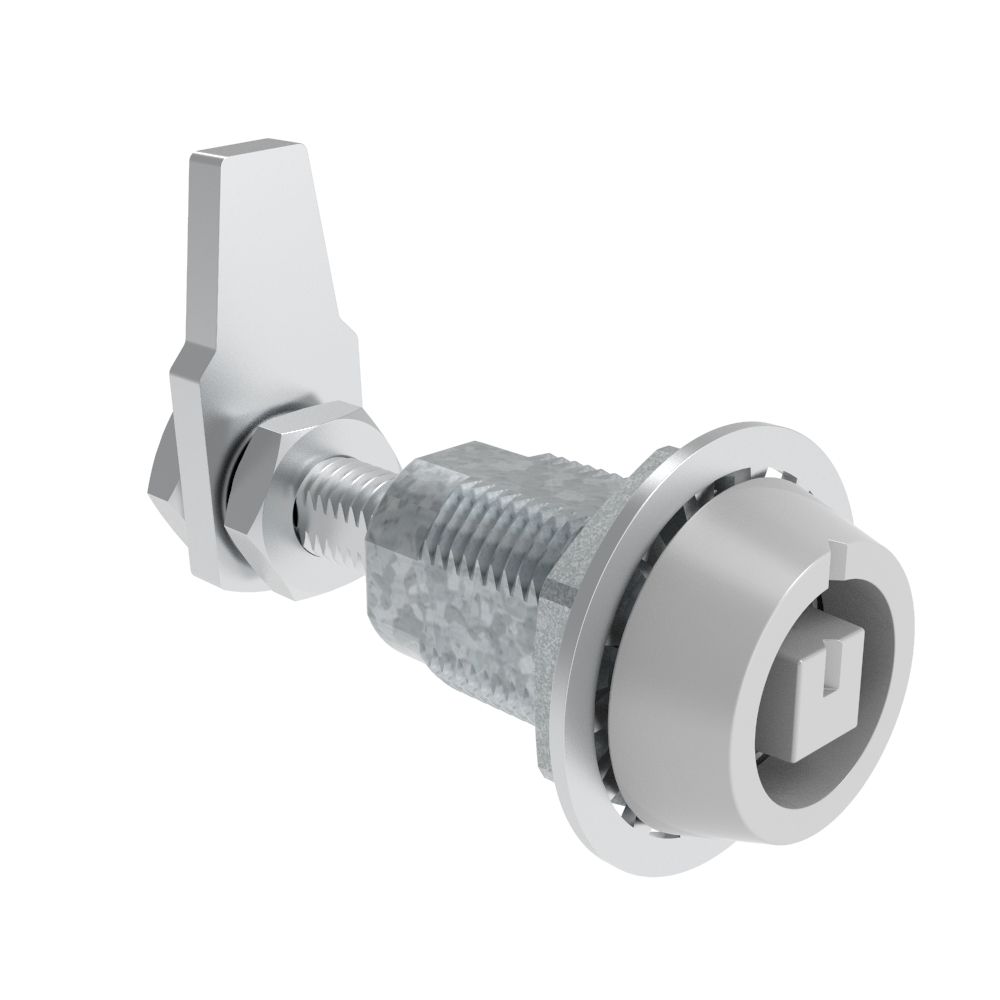 Southco VISE ACTION® Compression Latch, Large Size, Railway Standard, Zinc Alloy, Powder Coated, Silver