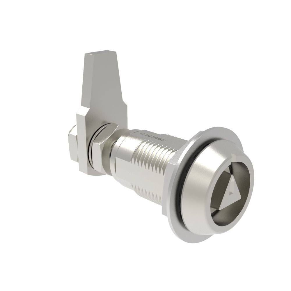 Southco VISE ACTION® Compression Latch, Large Size, 7 mm Tapered Triangle, Stainless Steel, Electropolished Bright