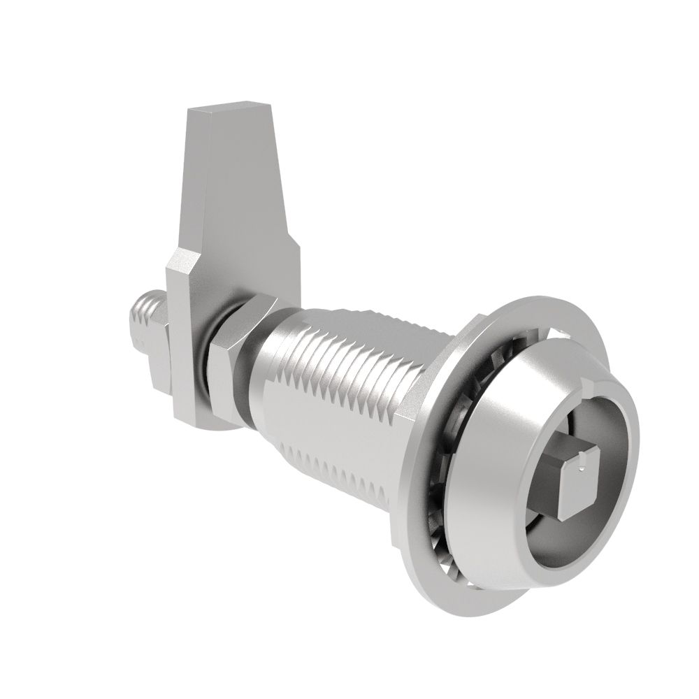 Southco VISE ACTION® Compression Latch, Large Size, 7 mm Square, Stainless Steel, Passivated