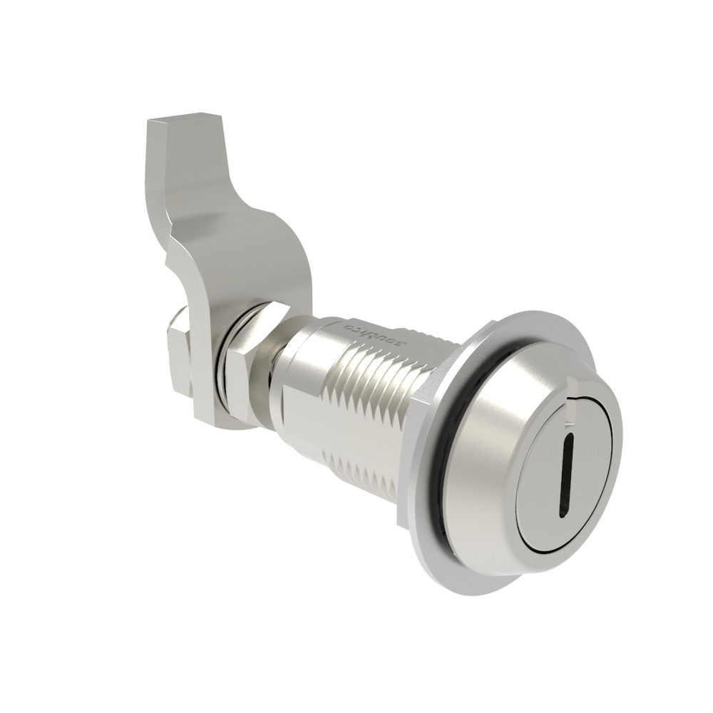 Southco VISE ACTION® Compression Latch, Large Size, Slotted Recess, Stainless Steel, Electropolished Bright