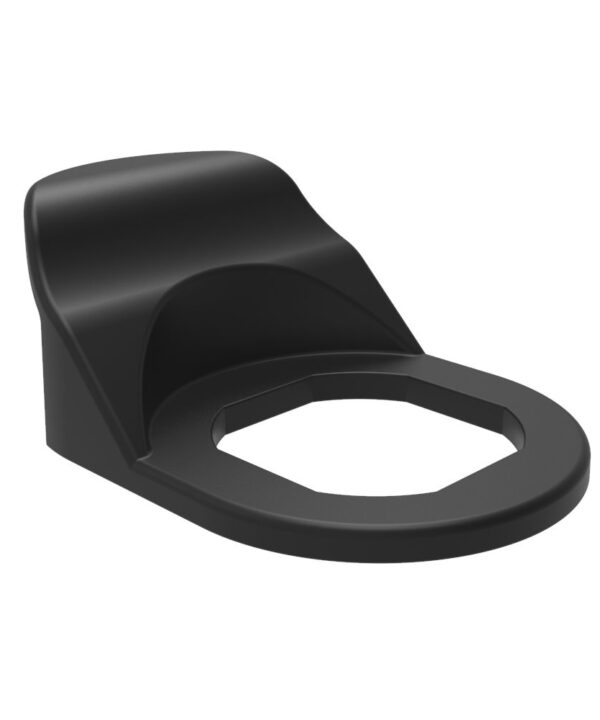 Southco Quarter-Turn Cam Latch Pull Tab, Nylon, Black