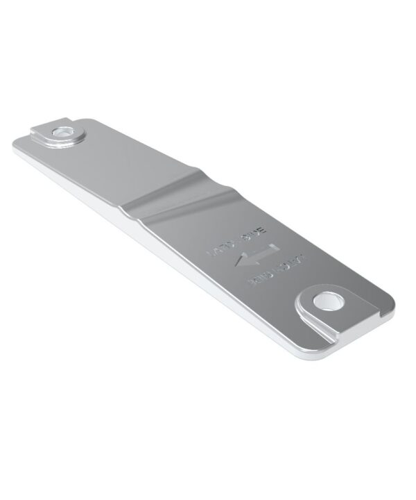 Southco Roller Cam Keeper Plate, Zinc Alloy, Zinc Immersion Coating