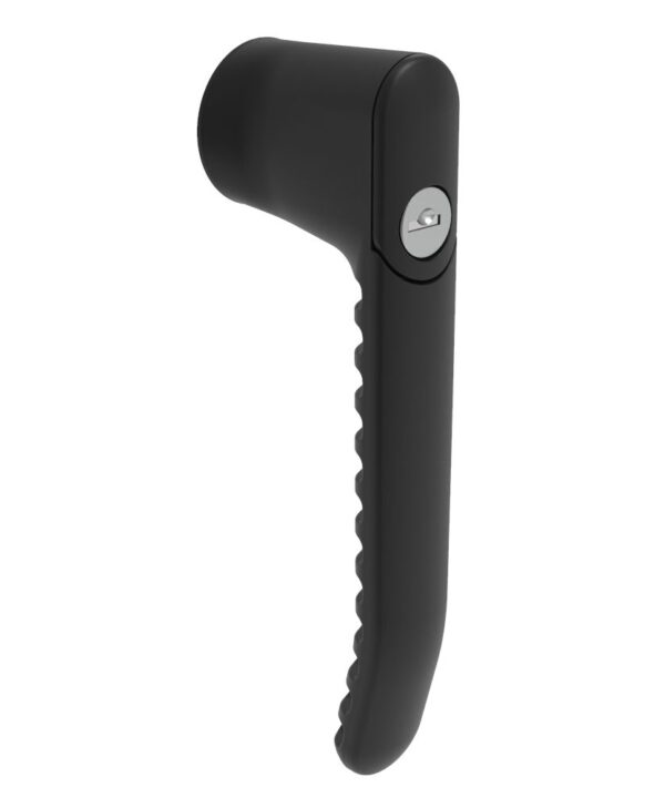 Southco M4 Handle, Key Locking, Glass-Filled Nylon, Black
