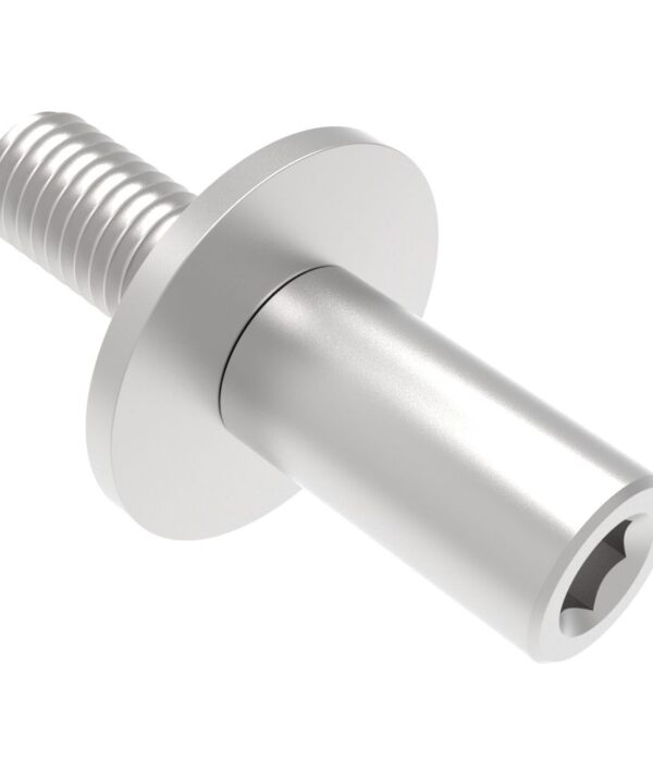 Southco Rotary Push-to-Close Latch, Striker Bolt, Stainless Steel, Passivated