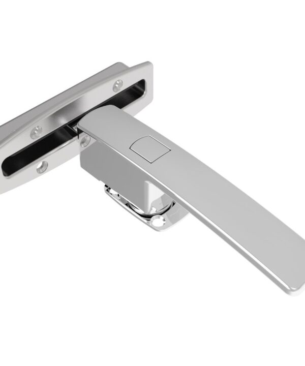 Southco Transom Door Latch, Large, Recessed Keeper