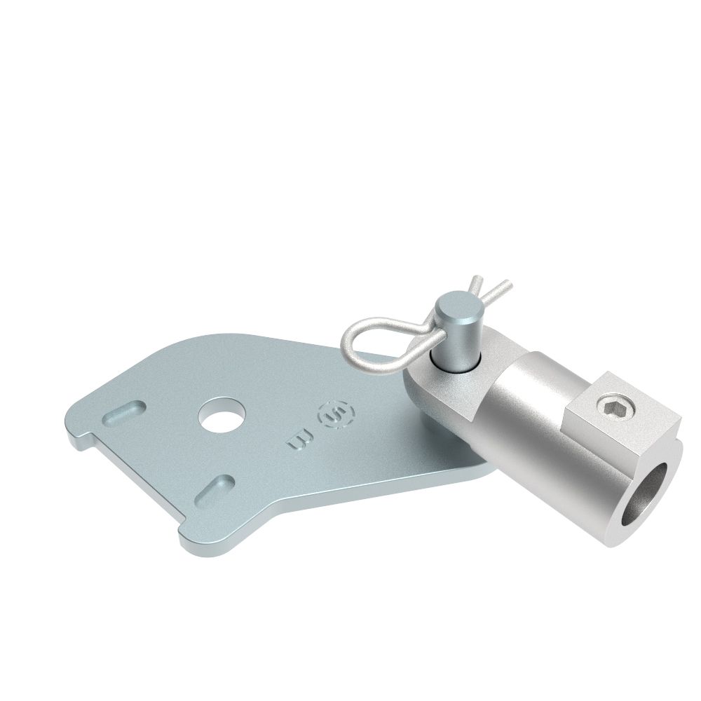 Southco Multipoint Actuator Plate and Rod Adaptor Assy, Type B, Plated