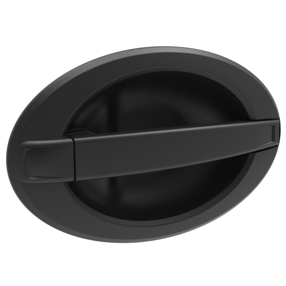 Southco Actuator, Single or Multi Point, With Cable Bracket, Flush Mount, Non-Locking, Nylon, Black