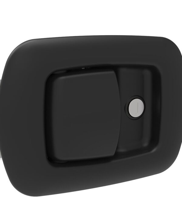 Southco Actuator, Single or Multi Point, With Cable Bracket, Paddle, Pull-to-open, Key Locking, Lockplug Sold Separately