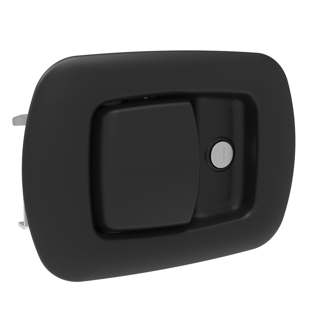 Southco Actuator, Single or Multi Point, With Cable Bracket, Paddle, Pull-to-open, Key Locking, Lockplug Sold Separately