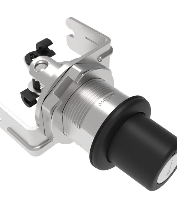 Southco Actuator, Single or Multi Point, with Cable Bracket, Push Button, Standard Key Multiple Key Codes (2 Keys Included), Nylon, Black