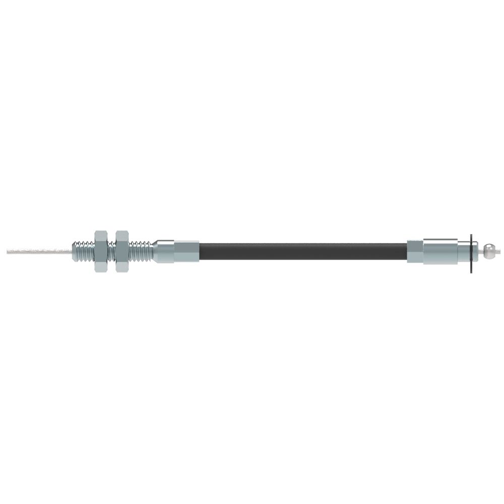 Southco Rotary System Cable, Type 4, Bare Cable to Stainless Ball