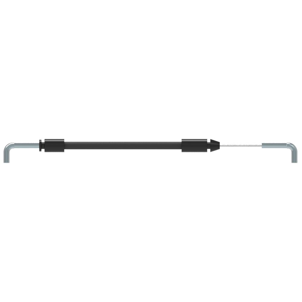 Southco Rotary System Cable, Type 7, Stainless Ball to Stainless Ball