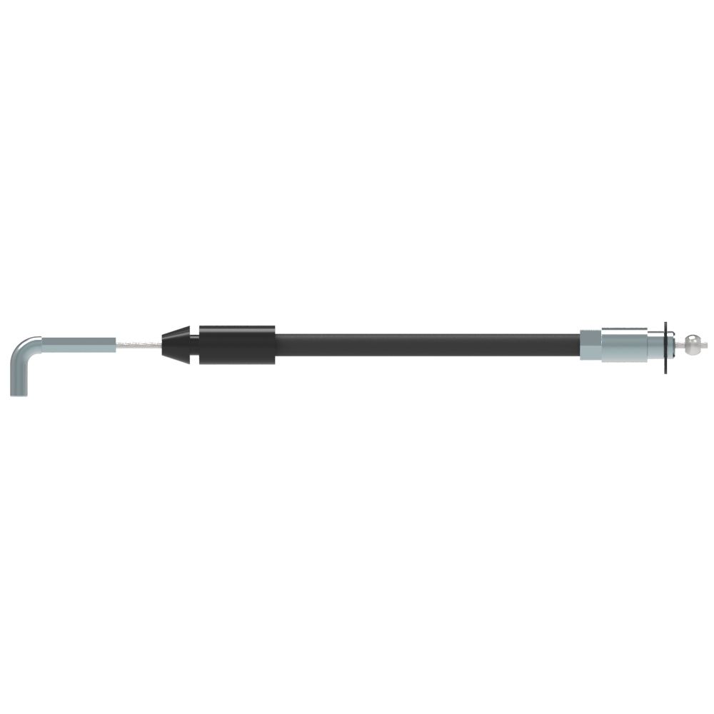 Southco Rotary System Cable, Type 5, Zinc "L" to Stainless Ball