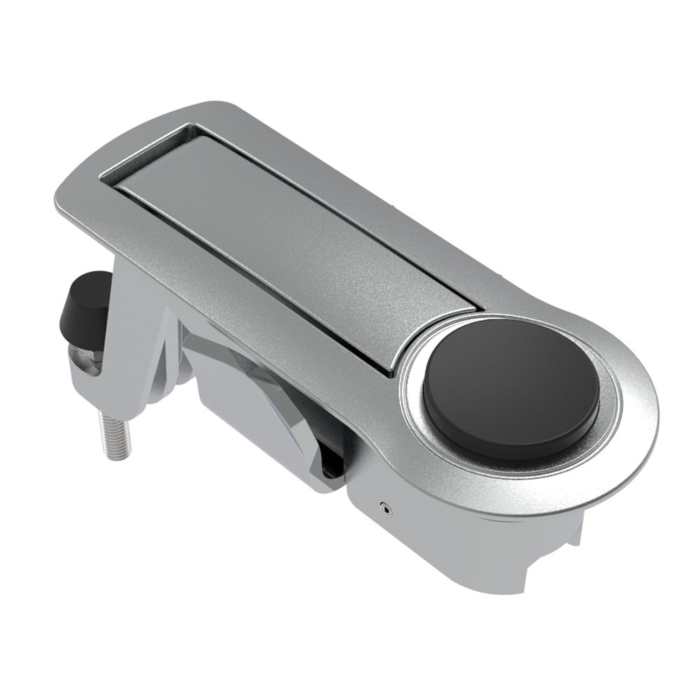 Southco Compression Latch, Lever Latch, No Restriction, Raised Trigger, 1-5mm Panel, 18-40mm Grip, Not Sealed, Zinc Alloy, Chrome Plated, Bright