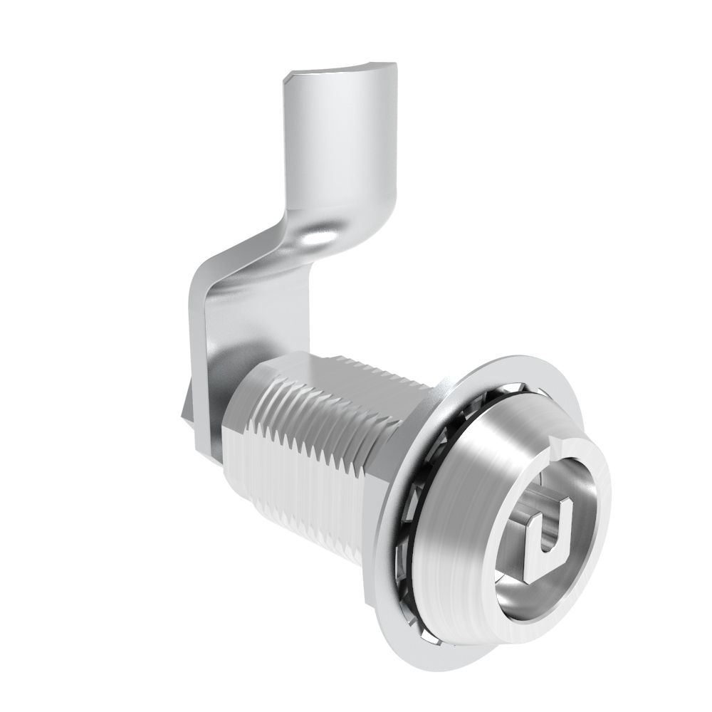 Southco VISE ACTION® Compression Latch, Large Size, 8 mm Square, Aluminum Alloy, Powder Coated, Clear, 22 mm (0.87 in) Grip