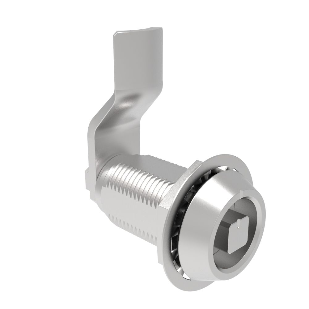 Southco VISE ACTION® Compression Latch, Large Size, 8 mm Square, Stainless Steel, Passivated, 28 mm (1.1 in) Grip