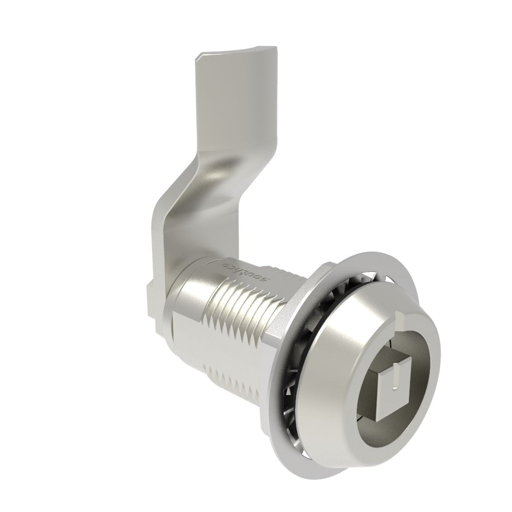 Southco VISE ACTION® Compression Latch, Large Size, 8 mm Square, Stainless Steel, Electropolished, 23 mm (0.91 in) Grip
