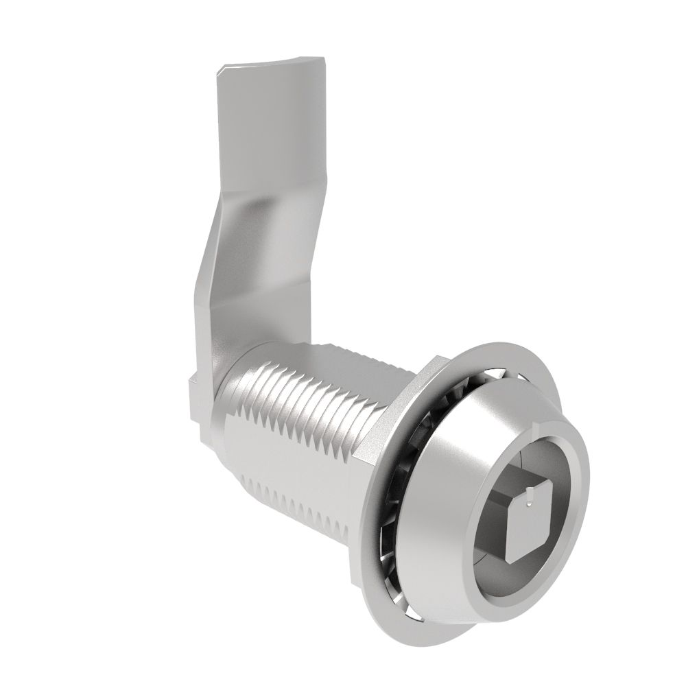 Southco VISE ACTION® Compression Latch, Large Size, 8 mm Square, Stainless Steel, Passivated, 34 mm (1.34 in) Grip
